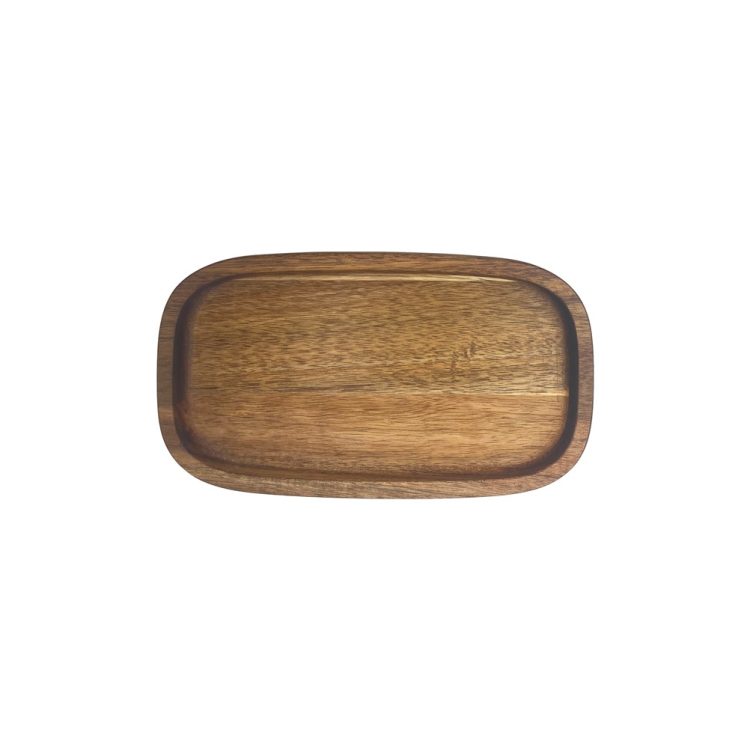 ΠΕΡΙΓΡΑΦΗ ΑΠΟ xilino piato oval me plaino toixoma,apo xilo akakias,25x14x3.2cm,lukanda