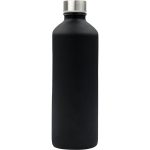 ΠΕΡΙΓΡΑΦΗ ΑΠΟ gialino mpoukali 1000ml,me inox kapaki,f8.5x26.5cm,mavro mat,water,uniglass