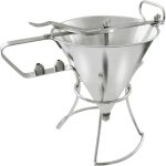 ΠΕΡΙΓΡΑΦΗ ΑΠΟ dosometritis funnel inox,f18.5cm,1.3lt,3 mites(3/6mm),me vasi,gobel