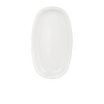 ΠΙΑΤΕΛΑ ΟΒΑΛ WHITE 19x11 CM BYBONE