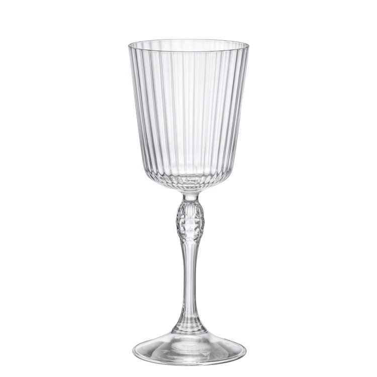 ΠΕΡΙΓΡΑΦΗ ΑΠΟ potiri star glass kolonato,25cl,f7.8x20.2cm,americas'20s,bormioli rocco