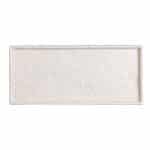 Πιατέλα Ορθογώνια 31x14x2 cm White Dune