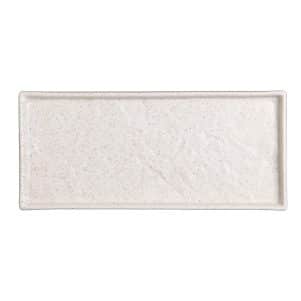 Πιατέλα Ορθογώνια 31x14x2 cm White Dune