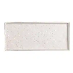 Πιατέλα Ορθογώνια 31x14x2 cm White Dune
