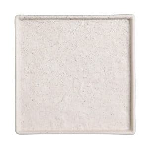 Πιατέλα Τετράγωνη 29x29x2 cm White Dune