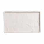 ΕΙΚΟΝΑ ΑΠΟ Πιατέλα Ορθογώνια 27x16x2 cm White Dune