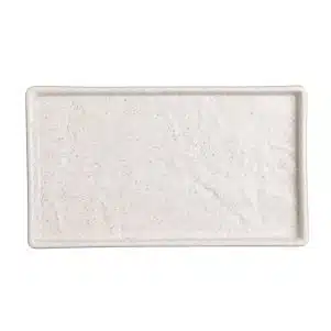 ΕΙΚΟΝΑ ΑΠΟ Πιατέλα Ορθογώνια 27x16x2 cm White Dune