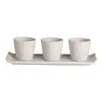 Μπωλάκι πορσελάνης Σειρά White Dune Φ6/6cm 100ml-Prestige Σετ 8 τεμαχίων - Image 2
