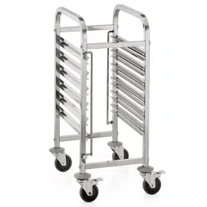 ΠΕΡΙΓΡΑΦΗ ΑΠΟ trolei metaforas 6 theseon gia lekanes gn 1/1 38x56/100cm inox-gtsa