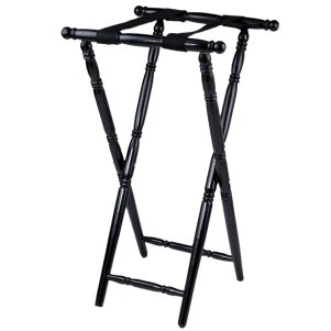 εικονα απο ΣΤΑΝΤ ΔΙΣΚΩΝ ΞΥΛΙΝΟ ΜΑΥΡΟ 42 x 35 x 83,5 CM