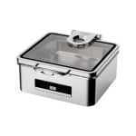 ΠΕΡΙΓΡΑΦΗ ΑΠΟ mpain mari inox18/10,gn2/3,ilektriko dry-heat(den xreiazetai nero),idravliko,vathos 6.5cm,sunnex