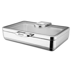 ΠΕΡΙΓΡΑΦΗ ΑΠΟ mpain-mari inox 18/10, gn1/1,idravliko,vathos 6.5cm,katallilo kai gia epagogikes esties,(monosoma),seira burano,sunnex