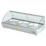 ΠΕΡΙΓΡΑΦΗ ΑΠΟ vitrina thermainomeni epitrapezia 51lt me 3 theseis rtf3-prochef ecoline