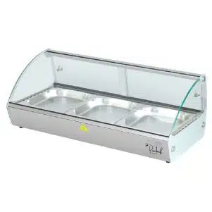 ΠΕΡΙΓΡΑΦΗ ΑΠΟ vitrina thermainomeni epitrapezia 51lt me 3 theseis rtf3-prochef ecoline