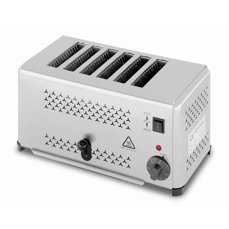 Επαγγελματική φρυγανιέρα 6 θέσεων Dynamic ET-6 - Image 3