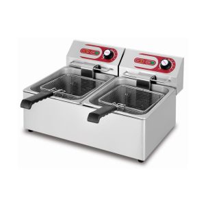 Φριτέζα διπλή ηλεκτρική 4+4Lt - Dynamic EF 4L 2