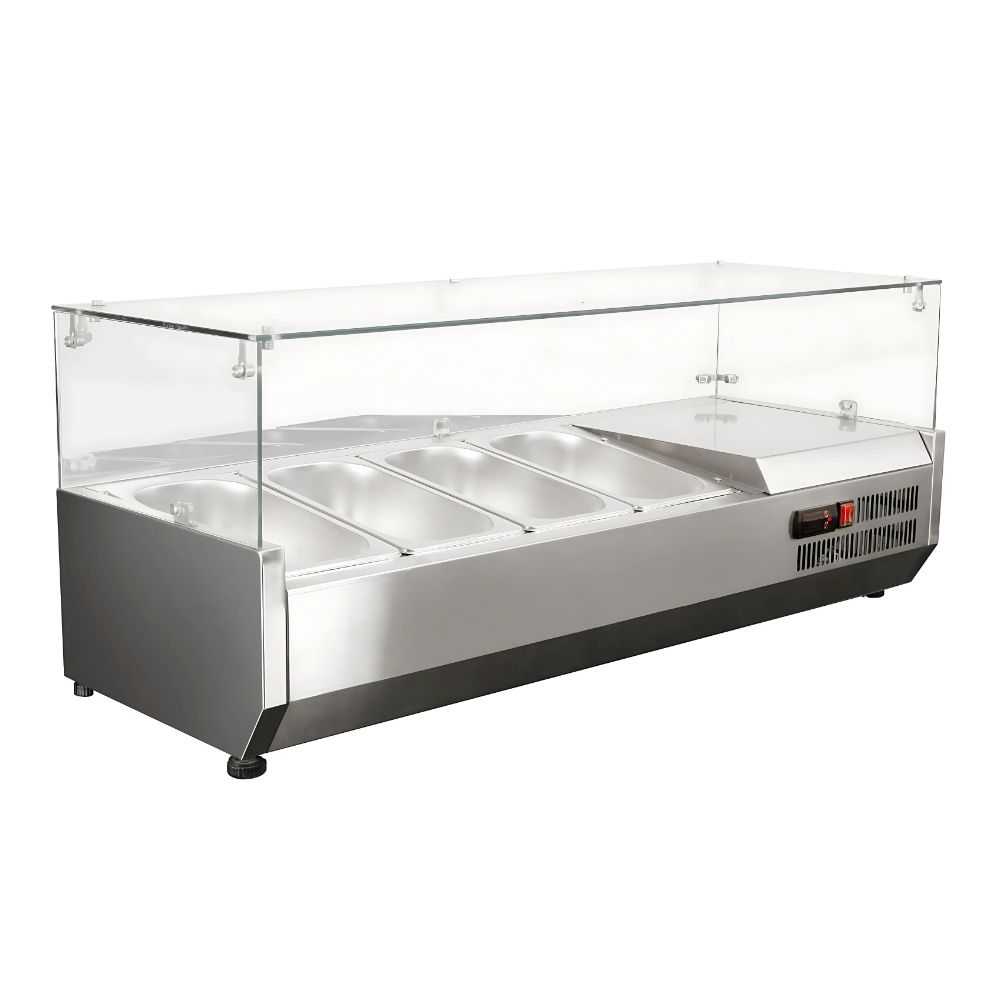 0070265_1000 Ψυχόμενη βιτρίνα Dynamic Salad Bar 1130mm - Image 1