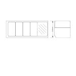 Ψυχόμενη βιτρίνα Dynamic Salad Bar 1130mm - Image 4