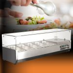 Ψυχόμενη βιτρίνα Dynamic Salad Bar 1305mm - Image 5