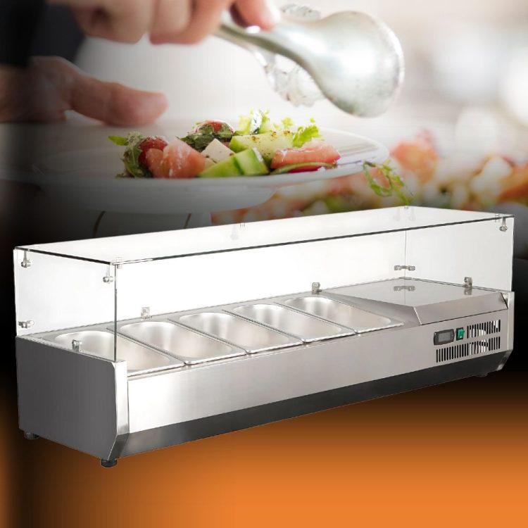 Ψυχόμενη βιτρίνα Dynamic Salad Bar 1305mm - Image 5