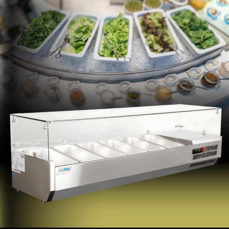 Ψυχόμενη βιτρίνα Dynamic Salad Bar 1480mm - Image 5