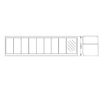 Ψυχόμενη βιτρίνα Dynamic Salad Bar 8 θέσεων1830mm - Image 4