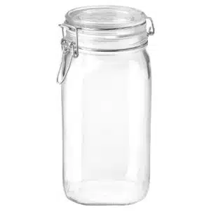 ΠΕΡΙΓΡΑΦΗ ΑΠΟ vazo gialino 2.3lt me kapaki kai klips