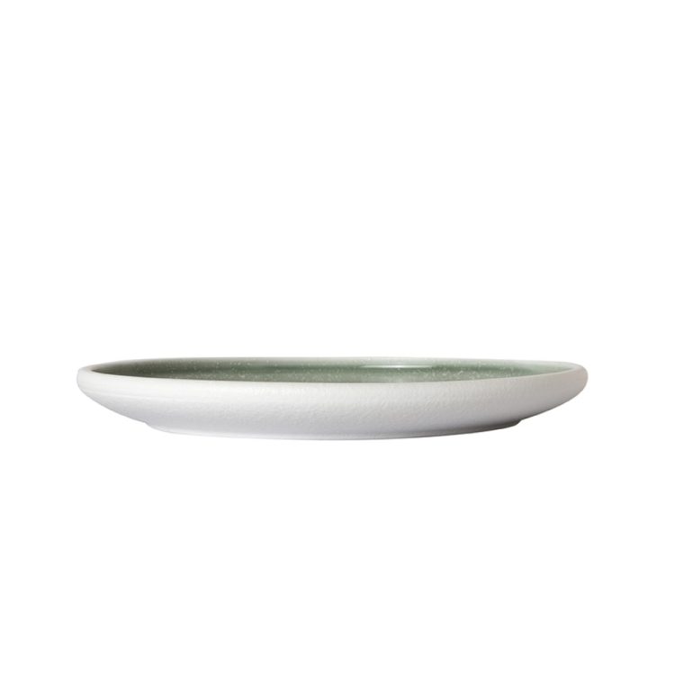 Πιάτo Πορσελάνης Επίπεδο Σειρά Misty Jade 27/2cm -Prestige Σετ 3 τεμαχίων - Image 2