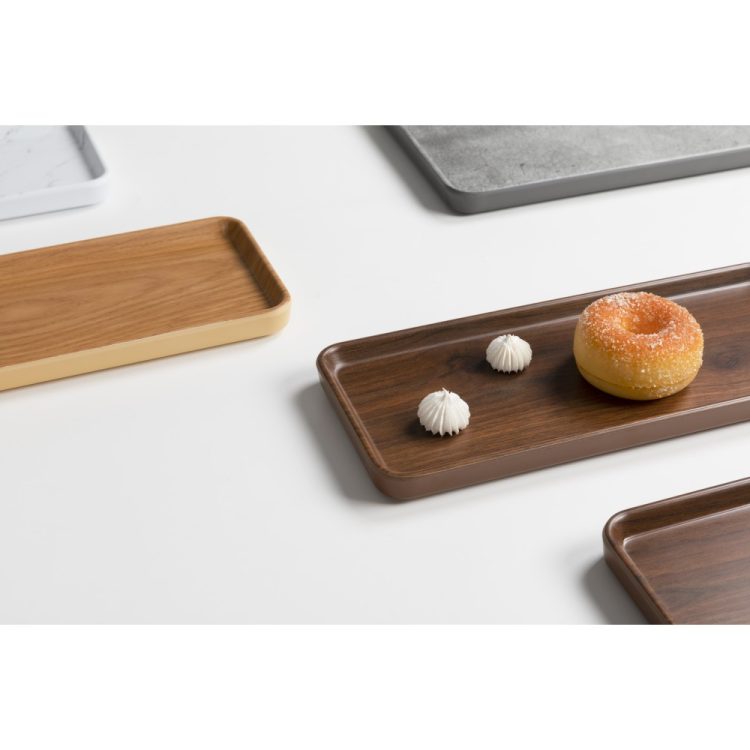 Πιατέλα Μελαμίνης 35x20x2cm Σειρά Concrete-GTSA Σετ 6 τεμαχίων - Image 3