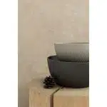 Πιατέλα Μελαμίνης GN1/2 Φ32,5x26,5x3cm Σειρά Trace Black-GTSA Σετ 6 τεμαχίων - Image 2