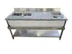 ΠΕΡΙΓΡΑΦΗ ΑΠΟ bar station me gourna kai rinser 180x70x85cm-prochef ecoline