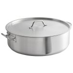 Πλασωτέ με καπάκι Inox 50x18cm 35,5lt-GTSA