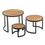 ΠΕΡΙΓΡΑΦΗ ΑΠΟ stant/riser,metallika mavra me xilini epifaneia akakias,set 3 tmx,f15x10/20x15/25.5x20.5cm,tablecraft
