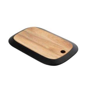 ΠΕΡΙΓΡΑΦΗ ΑΠΟ xilino plato servirismatos,akakia,30.5x19.5xy2cm,me perigramma mavropinaka,tablecraft