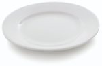 Πιάτο ρηχό πορσελάνης λευκό Σειρά Trattoria Φ17cm- GTSA Σετ 6 τεμαχίων