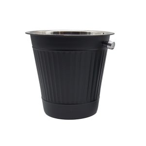 ΠΕΡΙΓΡΑΦΗ ΑΠΟ sampaniera inox mavri,f21.5xy21cm,seira vertical lines,the bars