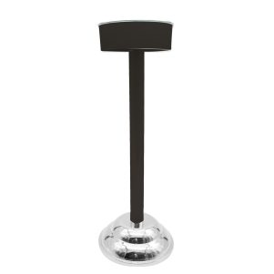 ΠΕΡΓΡΑΦΗ ΑΠΟ vasi sampanieras inox mavri,18/10,varia 3kg,f23xy63cm,seira vertical lines,the bars