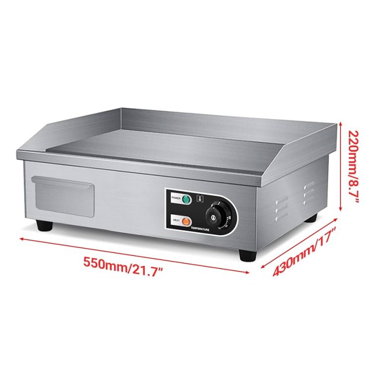 Πλατώ ηλεκτρικό EG-818 Prochef ecoline - Image 3