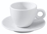 Πιατάκι Φλυτζανιού Espresso Πορσελάνη Φ12cm Σειρά ROMA - Σετ 12 τεμαχίων