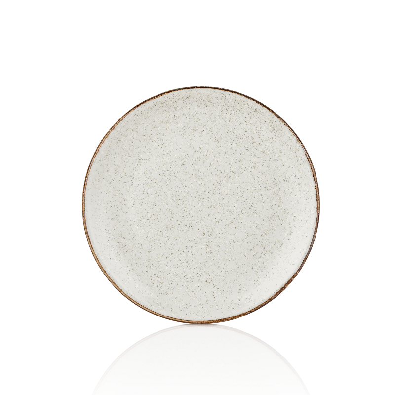 68-31039 Πιάτο Ρηχό Tinta Effect Dust 17cm -BYBONE Σετ 12 τεμαχίων - Image 1