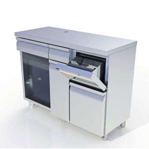 ΠΕΡΙΓΡΑΦΗ ΑΠΟ ermario kafe inox 141x70x105cm-prochef ecoline