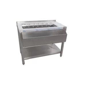 ΠΕΡΙΓΡΑΦΗ ΑΠΟ bar station 100x60x86cm-prochef ecoline