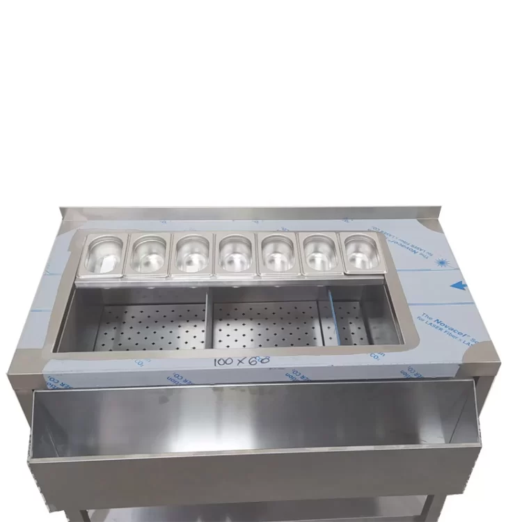 Bar station 100x60x86cm - Prochef Ecoline - Image 3