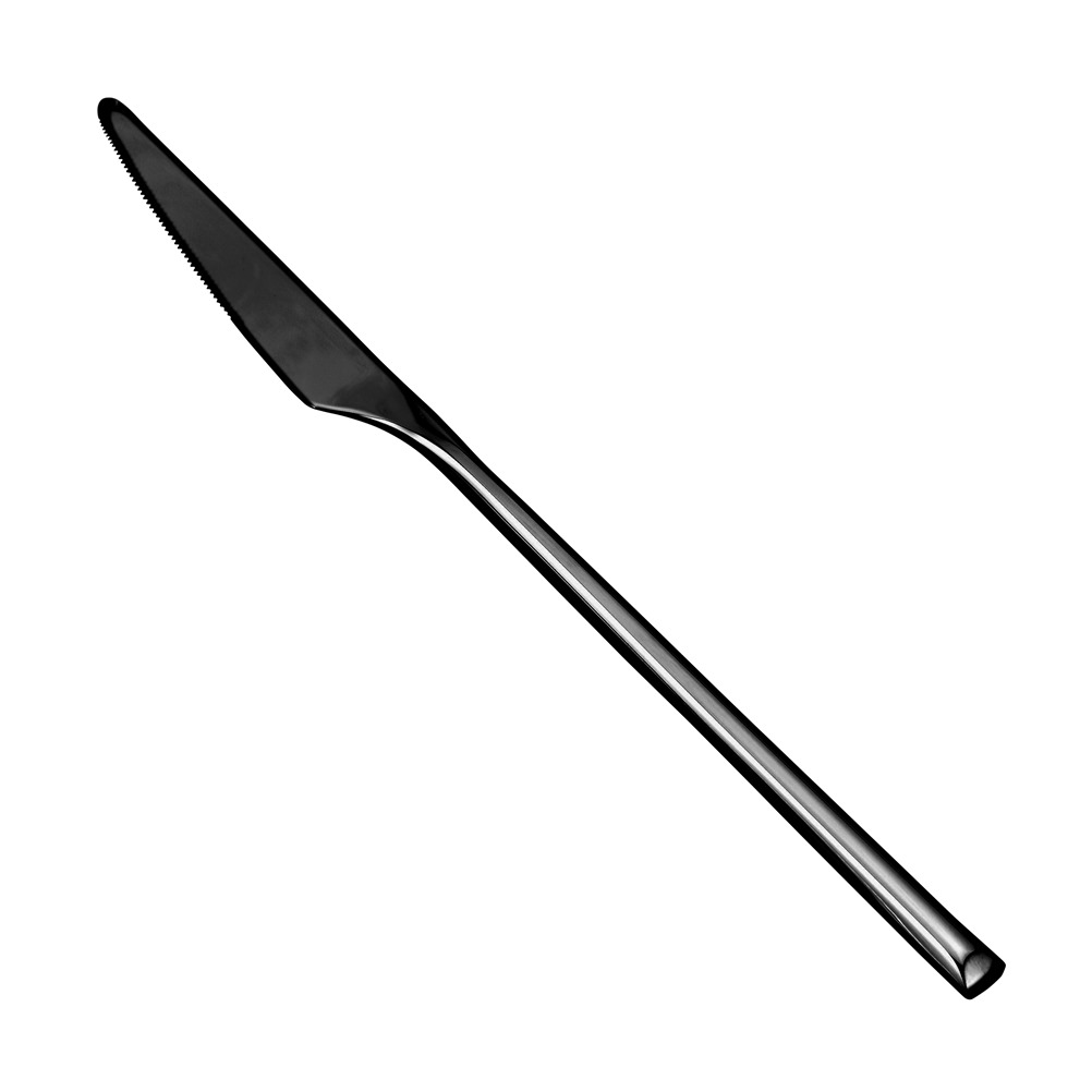 57976 ΠΕΡΙΓΡΑΦΗ ΑΠΟ maxairi fagitou,232mm,52gr,(seira vilio 18/410 pvd mavro 4mm),prego