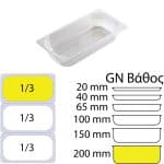 ΠΕΡΙΓΡΑΦΗ ΑΠΟ doxeio trofimon pp diafano xoris kapaki gn 1-3176x325mm-ipsos 200mm