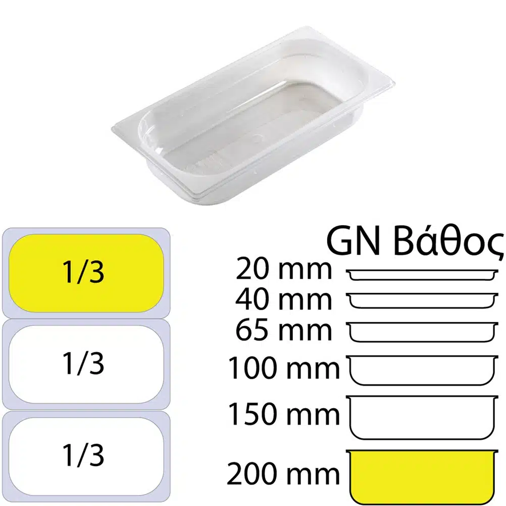 60306 ΠΕΡΙΓΡΑΦΗ ΑΠΟ doxeio trofimon pp diafano xoris kapaki gn 1-3176x325mm-ipsos 200mm