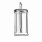 Ζαχαριέρα γυάλινη 330ml, με INOX καπάκι