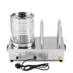 Μηχανή Hot Dog ατμού KARAMCO HDW-4 (48x28x41 cm - 550Watt/230V - Θερμαντικές Υποδοχές: 4) - Image 3