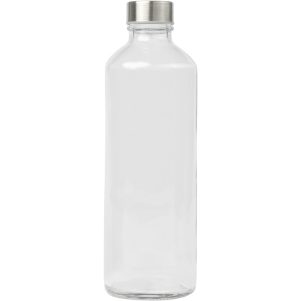 εικονα απο Γυάλινο μπουκάλι 1000ml, με Inox καπάκι